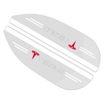 2Pc Car Rear View Mirror Sticker Rain Shield Shade Cover Styling For Tesla Model 3 Model S Model X Y Roadster Performance