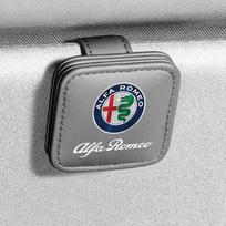 Car Sunglasses Clip Sun Visor Card Holder Magnetic Storage Clip For Alfa Romeo giulietta 159 mito giulia stelvio 147 Accessories