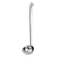 Kitchen Utensils Hook Long Handle Soup Ladle Rust-proof Stainless Steel Slotted Spoon Thickened Colander Hotpot