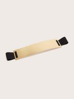 Elegant Adjustable Shiny Metal Women's Chain Belt auksas