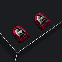 2pcs/4pcs Alloy Car Hooks Sticker Interior Organizer Storage Hanger for Cadillac ATS BLS CT4 CT5 CTS ESCALADE XLR XT4 XT6 XTS 2pcs
