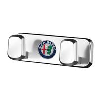 For Alfa Romeo Zinc alloy Car Hook Randomly Pasted Storage Bracket For Alfa Romeo Giulietta Mito 159 Giulia Stelvio 156 147 Tona
