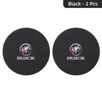 2pcs Suede Car Coaster Water Cup Drink Holder Anti-Slip Pad For Buick Verano Regal LaCrosse Encore enclave royaum Envista GL8