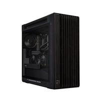 ASUS PROART PA602 WOOD Edition Tempered Glass Panel Mid-Tower EATX PC Case, Black, Tempered Glass Side Panel, Authorized Japanese Distributor Product