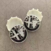 4Pcs 60MM 10pin Car Wheel Center Hub Caps Badge Tire Rim Covers For Alfa Romeo Giulia Stelvio Giulietta 147 156 159 Mito Tonale 60mm - 4pcs