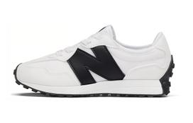 New Balance 327 Bungee Lace Little Kid Wide 'White Black' 35