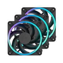Fractal Design Momentum 12 RGB 3-pack Black 120mm PC Case Fans (FD-F-MR1-1203 FN2099)