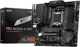 MSI Motherboard PRO B650M-A WIFI AMD Ryzen 7000 Series (AM5) Compatible B650 Chipset Micro-ATX MB5909