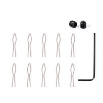 Bike Spoke Nipple Insertion Tool Screwdriver Bicycle Spoke Cap Removal Wrench Spare Circlips