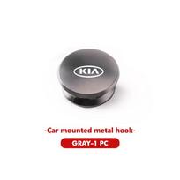 For KIA Car Logo Multifunctional Mini Hooks Interior Storage Holder Accessories K5 K2 Rio Optima Sportage Venga Sorento Stonic