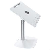 B0KF Aluminum Laptop Stand Adjustable Height Desk Lifting Stand Ergonomic Bed Desk PC Tray for Tablet Lapdesk 11-17in