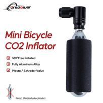 Professional Bicycle CO2 Inflator Quick Fill System for Cyclists Air Inflator Schrader Presta Valve Adapter Cycling Accessories CO2-A2