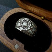 Retro “Reborn” Divine Eye Open Ring For Men Silver-plated Copper Punk Gothic Edgy Jewelry Hiphop Bikers Accessories Gift 10