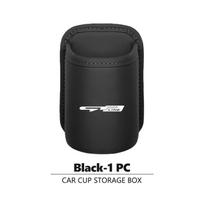 Leather Car Cup Holder Hang Drink Storage Box Accessorie For KIA gt gtline Xline ceed Forte RIO STINGER Seltos K3 K4