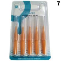 Interdental Brushes Oral Dental Hygiene Floss Brush Flossing Head Braces For Cleaning Tooth Cleaning Tool L/I Shape Toothpick