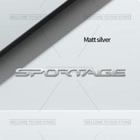 3D Car Styling For Kia Sportage Letter Emblem HEV LX EX SX SX Prestige Badge Metal Stickers Rear Trunk Decals Auto Accessories