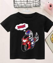 Motorcycle zoom bike racer t-shirt tee kids children 6 months 14 year cotton 100