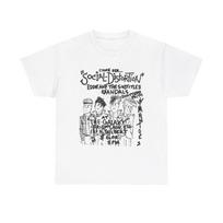 Social Distortion Vintage Punk Rock Flyer Unisex Heavy Cotton Tee L