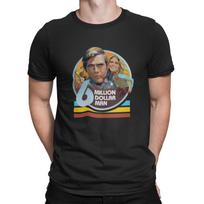 six million dollar man tv show Christmas birthday halloween funny gift t shirt L