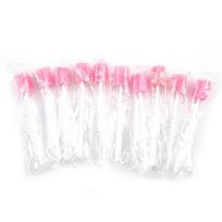 10Pcs/Set Disposable Oral Care Spong Swabs Unflavored Sterile Dental Swabsticks Sterile Dental Swabsticks Pad rožinė