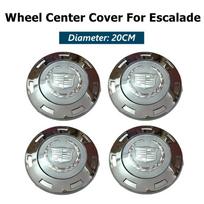 4Pcs/set 20CM Car Wheel Center Cover Hub Caps Accessories for Cadillac Escalade Car Tire Emblem Auto Refitting Decoration