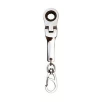 EDC Ratchet Wrench Screwdriver Accessory Compact Size Portable Widely Used Telescoping Keychain Ratchet Wrench Camping Tool sidabras