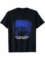 Official Billie Eilishs HIT ME HARD AND SOFTs Blue Photo T-Shirt S