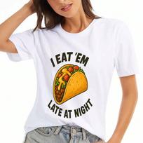 Sushi Chef Wounisex's Cotton T Shirt, Premium Cotton Print, Durable, Relaxed And Fashionable, Cute Sushi Time Graphic Tee, Soft And Breathable Fabric, S įvairiaspalvis