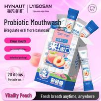 Haishi Hainuo Probiotic Peach Mouthwash (20 Strips)