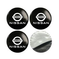56/60/65mm Car Wheel Center Hub Cap Badge Sticker Cover For Nissan Rogue Pathfinder X-Trail GTR Note Juke Patrol Car Accessories 56mm
