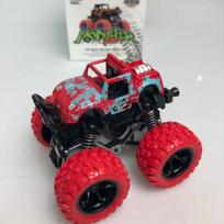 Inertia four-wheel drive buggy child boy model car anti-falling toy car dynamic stunt car dump truck raudona