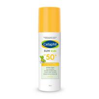 Vaikų apsauginis liposominis losjonas nuo saulės SPF 50+ (150 ml), Sun Kids liposominis losjonas Labai didelė apsauga SPF 50+, Cetaphil