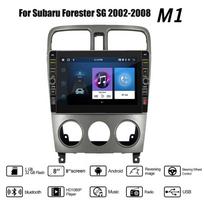 8 colių 2 din Android automobilio radijo daugialypės terpės vaizdo grotuvas, skirtas Subaru Forester SG 2002-2008 su mygtuko rankenėle WiFi 1+32GB 1+32GB