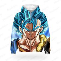 Boy Clothes Men Goku Harajuku Style Vegeta High Street Dragon Ball Couple Outfit Gym Hoodie Man Long Sleeve Tee Tops 2024 S