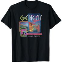 Genesis Rock Music Band World Tour 78 T-Shirt S juoda