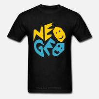 Neo Geo SNK Retro Video Game Console Inspired Men T Shirt Men summer fashion Short Sleeve Brand tshirt S