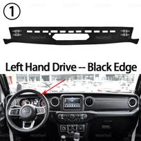 For Jeep Wrangler JL 2018 2019 2020 2021 2022 2023 2024 Dashboard Cover Sun Shade Pad Instrument Panel Carpets Accessories