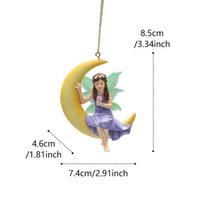 Garden Moon Flower Fairy Pendant, Creative Courtyard Hanging Swing Fairy Statue, Home Decoration