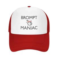 Brompton Bike Cap Fashion Casual Mesh Baseball Caps Adjustable Hat Hip Hop Summer Unisex Baseball Hats Polychromatic One Size