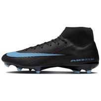 Nike Zoom Mercurial Superfly 10 Academy MG 2025 Shadow Pack Unisex Sneakers Black Ice-Blue FQ1456-001 40.5
