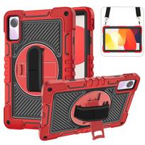 360 Rotating Case For Redmi Pad 2 SE 10.61 11 inch Pad 6 Kickstand Cover Shockproof With Hand Shoulder Straps Xiaomi Pad 6