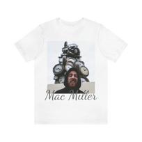 Mac Miller Short Sleeve Tee Shirt Hip Hop T-shirt Faces Merch Self Care Circles S