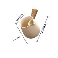 Compact Lightweight Clay Teapot for Daily Use Tea Serving Pot Decorative Retro Kitchen Teakettle Boiling Water Pot Household