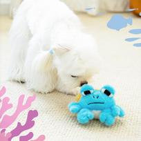 Hermit Crab Dog Toy Resistant Teeth Grinding Self-Play Toy for Large Dogs one size