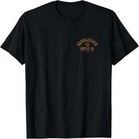 Saddleback Texas Lone Star - Rust Logo Lightweight, Graphic T-Shirt S