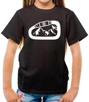 Carabiner Climbing - Kids T-Shirt - Rock Climbing - Mountaineering - Abseiling 100