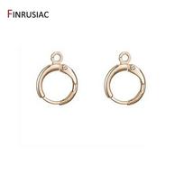 14k Real Gold Plated French Hoop Earring Clasps Fitting Earring Setting Base ,DIY Jewelry Accessories Supplies Wholesale 1 Pair
