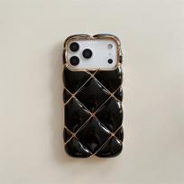 Electroplated 3D Diamond iPhone 11/12/13/14/15/16/17 ProMax Drop-Proof Case iPhone 12
