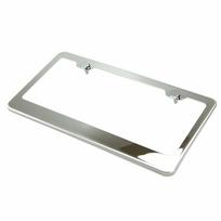 Stainless Steel  1pc License Plate Frame Tag Cover Holder For Auto Truck Vehicles Only For American Canada Car