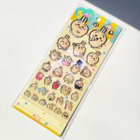 Cute Chiikawa Cartoon Stickers -3D 3D 3D Stickers Perfect For Diy Decorations And Birthday Gifts For Children Suitable For All Ages Kids Adults